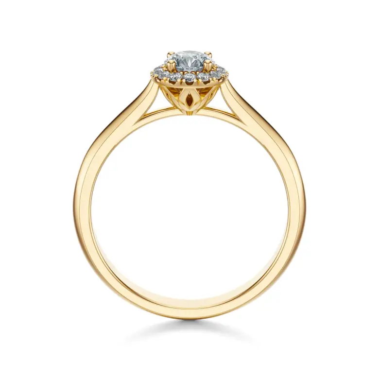 Pierścionek zaręczynowy z diamentami AJPZ_092